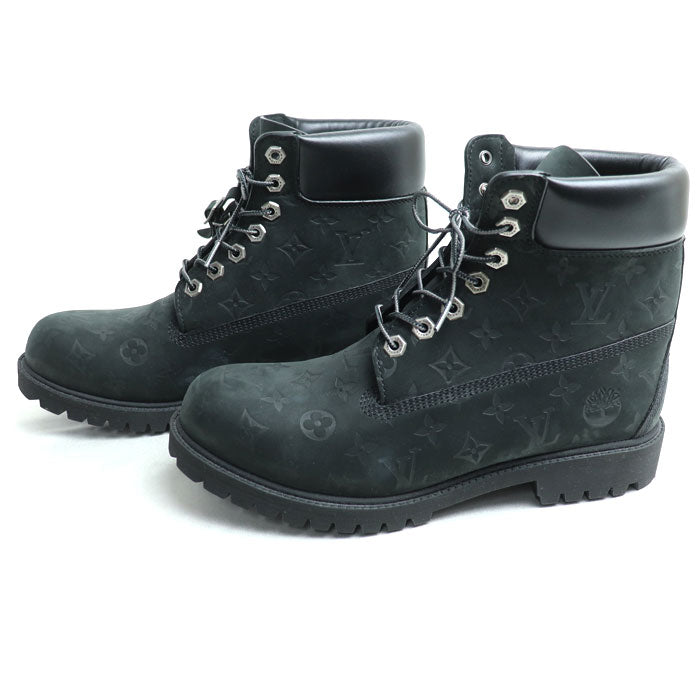 LOUIS VUITTON ルイ・ヴィトン LVxTimberland ティンバーランド 6-IN アンクルブーツ ブーツ ノワール 1AD73J FA0264 メンズ【未使用】【買取品】