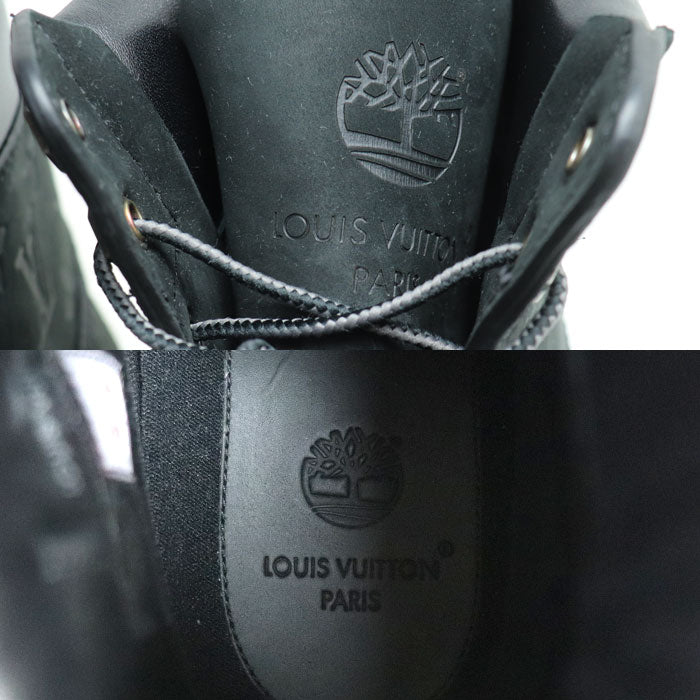 LOUIS VUITTON ルイ・ヴィトン LVxTimberland ティンバーランド 6-IN アンクルブーツ ブーツ ノワール 1AD73J FA0264 メンズ【未使用】【買取品】