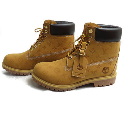LOUIS VUITTON ルイ・ヴィトン LVxTimberland ティンバーランド 6-IN アンクルブーツ ブーツ ベージュ 1AD72Z LD0244 メンズ【未使用】【買取品】