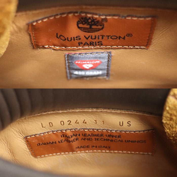 LOUIS VUITTON ルイ・ヴィトン LVxTimberland ティンバーランド 6-IN アンクルブーツ ブーツ ベージュ 1AD72Z LD0244 メンズ【未使用】【買取品】