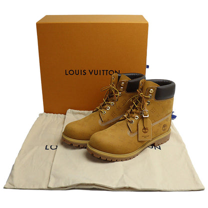 LOUIS VUITTON ルイ・ヴィトン LVxTimberland ティンバーランド 6-IN アンクルブーツ ブーツ ベージュ 1AD72Z LD0244 メンズ【未使用】【買取品】