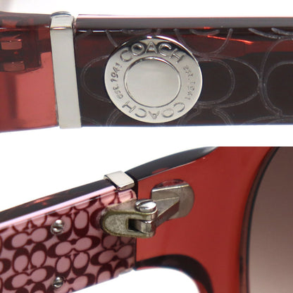 COACH コーチ サングラス ピンク LORI S477A レディース 56□15 130【中古】
