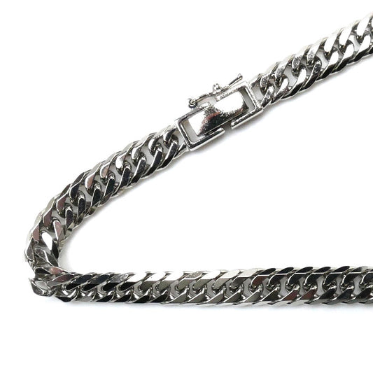 Pt850プラチナ ネックレス 喜平6面Wカット 51.0g 50cm メンズ【中古】