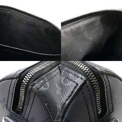 LOUIS VUITTON ルイ・ヴィトン シティ キーポル ショルダーバッグ モノグラムエクリプス M45936 ICチップ メンズ【中古】