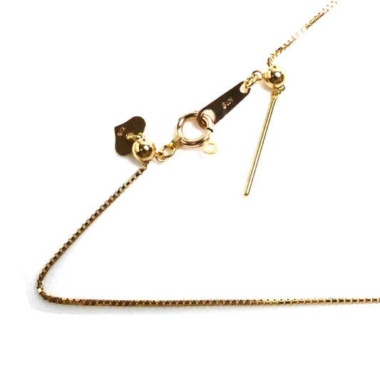 K18PG ピンクゴールド ネックレス ベネチアン 2.5g ～60cm レディース【中古】