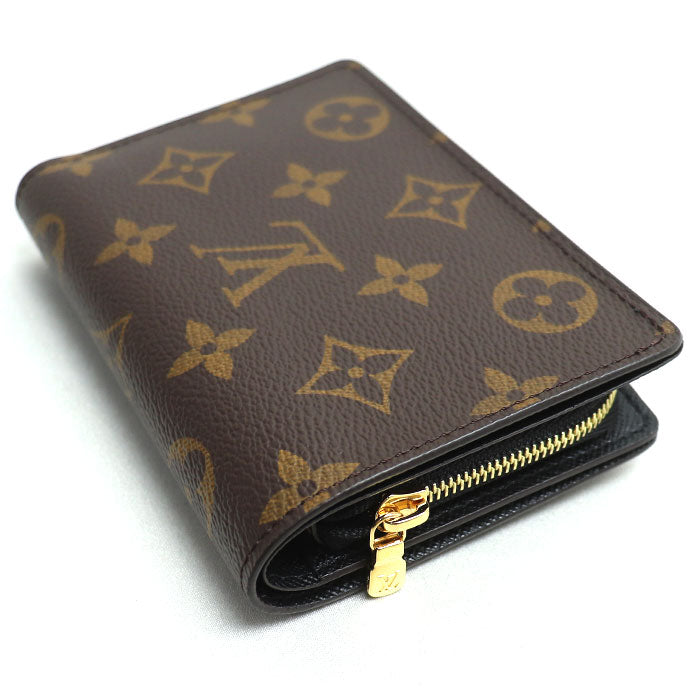 LOUIS VUITTON ルイ・ヴィトン ポルトフォイユジュリエット 二つ折り財布 モノグラムリバース M69432 ICチップ レディース【中古】【極美品】