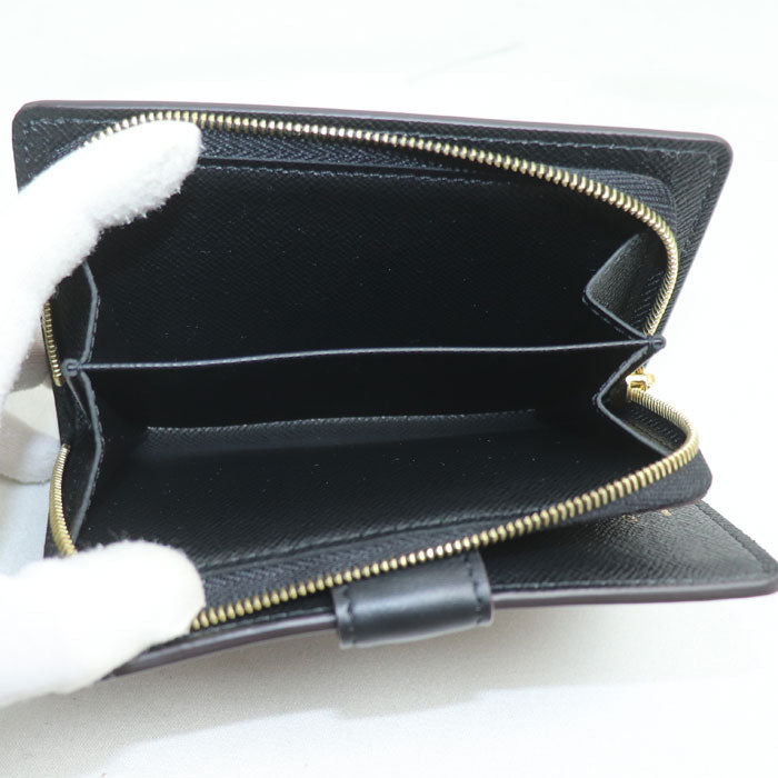 LOUIS VUITTON ルイ・ヴィトン ポルトフォイユジュリエット 二つ折り財布 モノグラムリバース M69432 ICチップ レディース【中古】【極美品】