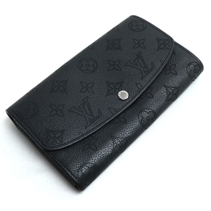 LOUIS VUITTON ルイ・ヴィトン ポルトフォイユイリス 長財布 マヒナ ノワール M60143 TN2187 レディース【中古】