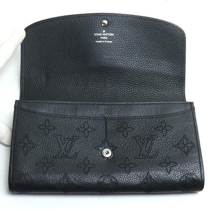 LOUIS VUITTON ルイ・ヴィトン ポルトフォイユイリス 長財布 マヒナ ノワール M60143 TN2187 レディース【中古】