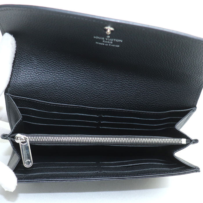 LOUIS VUITTON ルイ・ヴィトン ポルトフォイユイリス 長財布 マヒナ ノワール M60143 TN2187 レディース【中古】