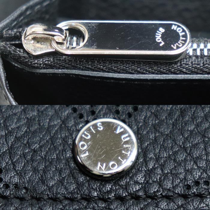 LOUIS VUITTON ルイ・ヴィトン ポルトフォイユイリス 長財布 マヒナ ノワール M60143 TN2187 レディース【中古】