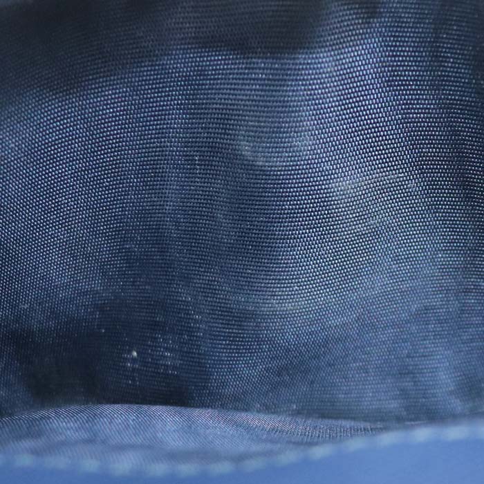 Salvatore Ferragamo サルヴァトーレフェラガモ ガンチーニ 二つ折り財布 ネイビー 224639 レディース【中古】