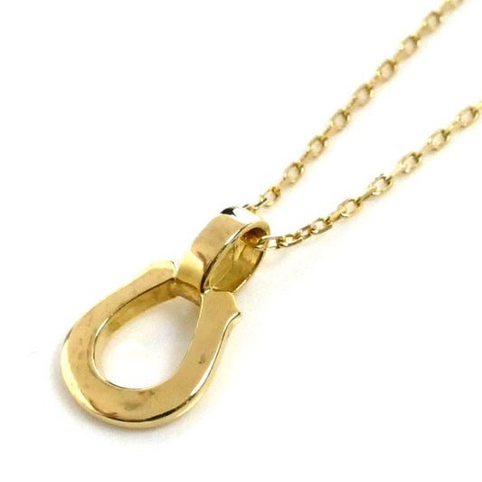 Sympathy of Soul シンパシーオブソウル K18YG イエローゴールド ホースシュー ネックレス 2.3g 50cm レディース【中古】