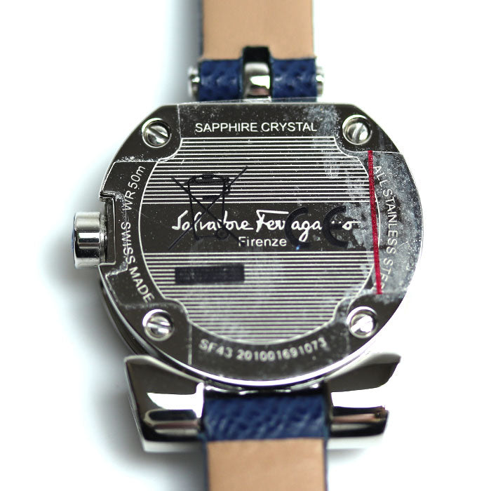Salvatore Ferragamo サルヴァトーレフェラガモ ガンチーニ 腕時計 電池式 SF4301620 レディース【中古】【美品】