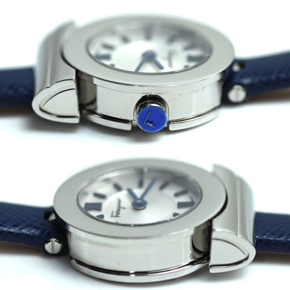 Salvatore Ferragamo サルヴァトーレフェラガモ ガンチーニ 腕時計 電池式 SF4301620 レディース【中古】【美品】