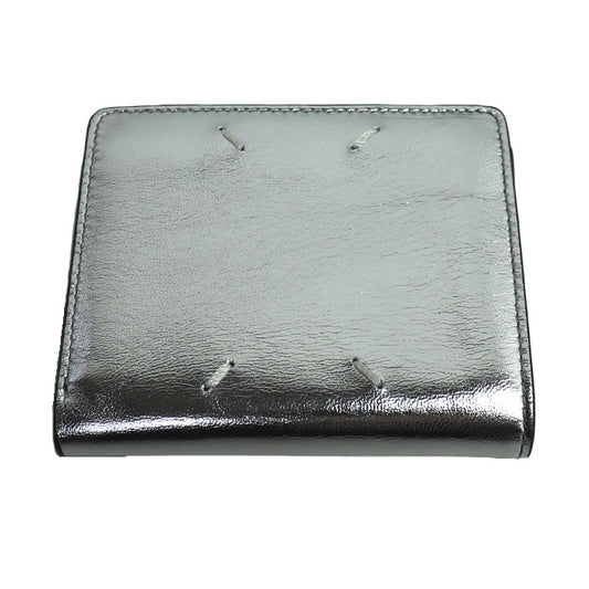 Maison Margiela フリップフラップ 二つ折り財布 シルバー SA1UI0009 P5390 レディース【中古】
