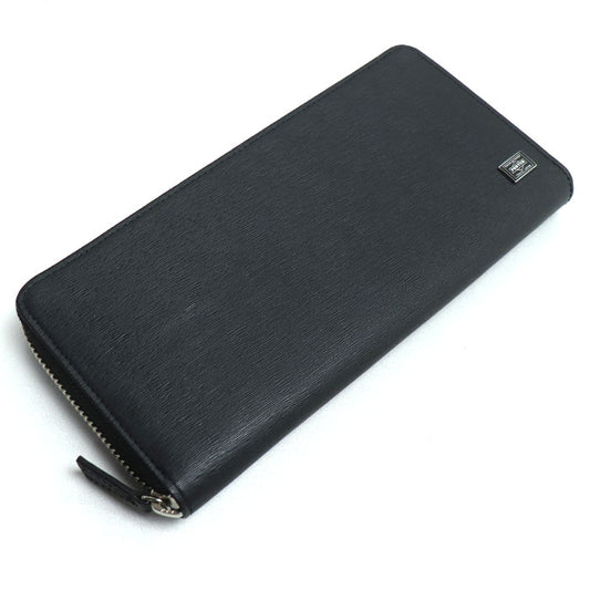 PORTER ポーター カレント ロングウォレット 長財布 ラウンドファスナー ブラック 052-02214 メンズ【中古】【美品】