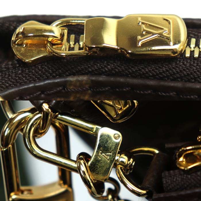 LOUIS VUITTON ルイ・ヴィトン ミュルティポシェットアクセソワール ショルダーバッグ モノグラム カーキ M44813 SP0240/SP4159/SP0240 レディース【中古】【美品】