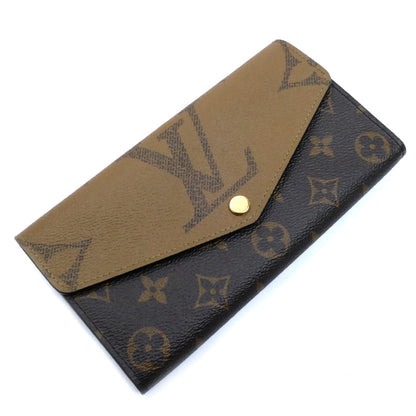 LOUIS VUITTON ルイ・ヴィトン ポルトフォイユサラ 長財布 モノグラムジャイアントリバース M80726 ICチップ レディース【中古】