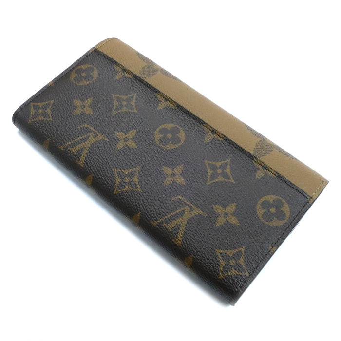 LOUIS VUITTON ルイ・ヴィトン ポルトフォイユサラ 長財布 モノグラムジャイアントリバース M80726 ICチップ レディース【中古】