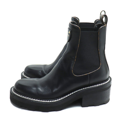 LOUIS VUITTON ルイ・ヴィトン ボブールライン アンクルブーツ ブーツ ブラック 1A8949 MA1210 SIZE 37 レディース【中古】
