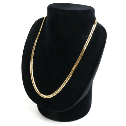 K18YG イエローゴールド ネックレス 喜平12面トリプルカット 27.5g 45cm ユニセックス【中古】