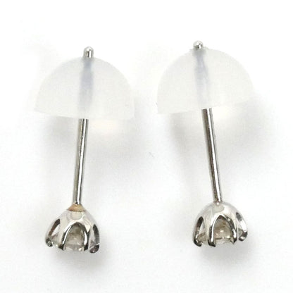 Pt900プラチナ ダイヤ ピアス ダイヤモンド0.1ct/0.1ct 0.3g レディース【中古】