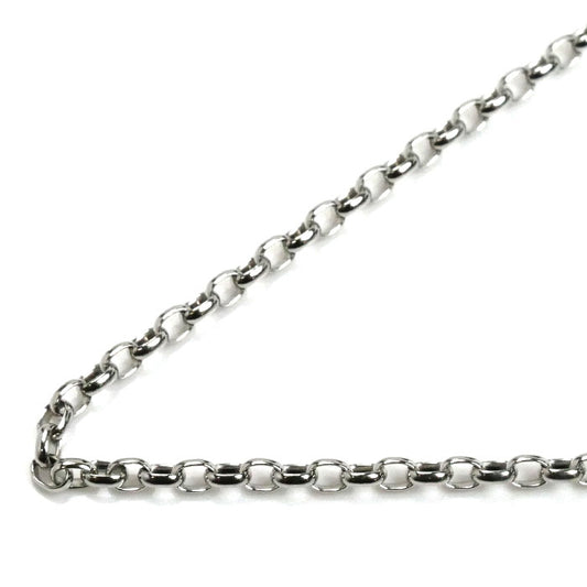 Pt850プラチナ ネックレス 小豆 6.0g 40cm レディース【中古】