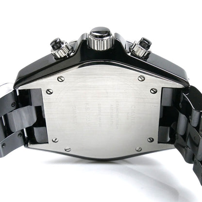 CHANEL シャネル J12 クロノグラフ ブラックダイヤベゼル 腕時計 自動巻き H1419 メンズ【中古】