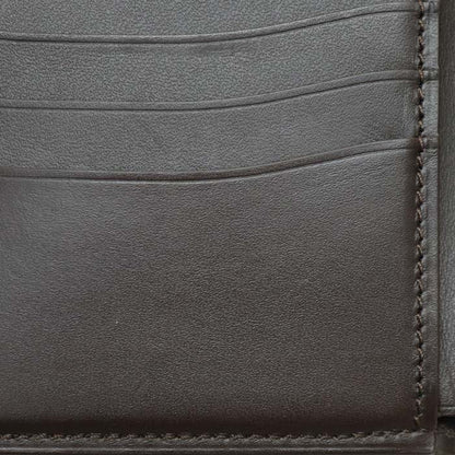 Berluti ベルルッティ マコレ スリム スクリット カリグラフィ 二つ折り財布 ブラウン メンズ【中古】