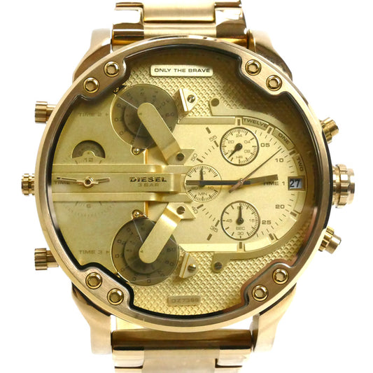 DIESEL ディーゼル ミスターダディ 腕時計 電池式 DZ-7399 メンズ【中古】