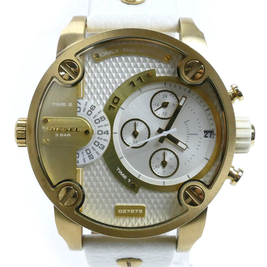 DIESEL ディーゼル クロノグラフ 腕時計 電池式 DZ-7273 メンズ【中古】