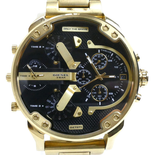 DIESEL ディーゼル ミスターダディ 腕時計 電池式 DZ-7371 メンズ【中古】