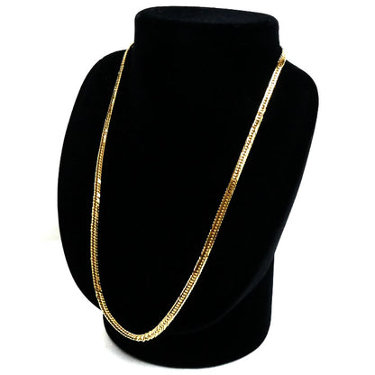 K18YG イエローゴールド ネックレス 喜平12面トリプルカット 25.6g 50cm メンズ【中古】