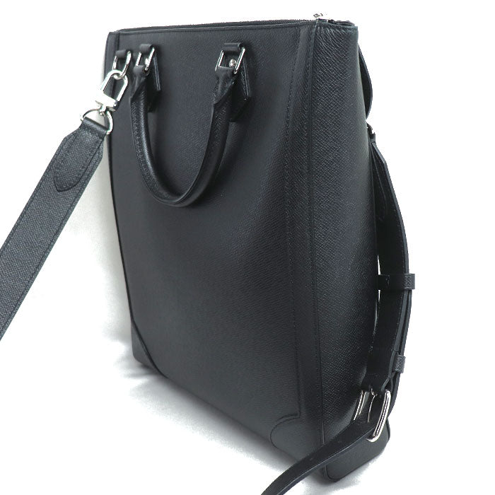 LOUIS VUITTON ルイ・ヴィトン ヴァーティカル トート 2Wayショルダーバッグ タイガ ブラック M30811 ICチップ メンズ【中古】