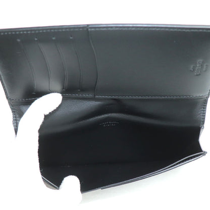 Berluti ベルルッティ エスパス スクリットレザー ウォレット 札入れ NERO GRIGIO ESPACE_NEO-JOUR-V2 小銭入なし メンズ【中古】