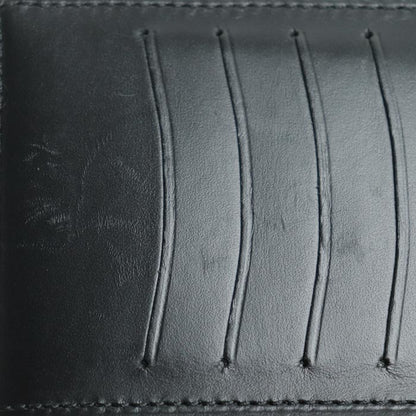 Berluti ベルルッティ エスパス スクリットレザー ウォレット 札入れ NERO GRIGIO ESPACE_NEO-JOUR-V2 小銭入なし メンズ【中古】