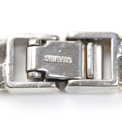 シルバー925 ネックレス 喜平6面Wカット 100.9g 60cm メンズ【中古】