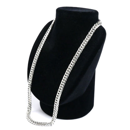 シルバー925 ネックレス 喜平6面Wカット 100.9g 60cm メンズ【中古】