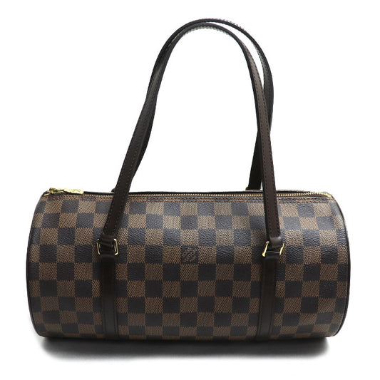 LOUIS VUITTON ルイ・ヴィトン パピヨン 30 ハンドバッグ ダミエ ブラウン エベヌ N51303 MB1048【中古】