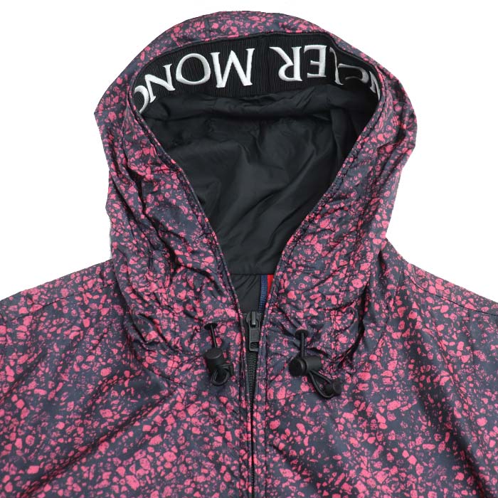 MONCLER モンクレール マセロー ナイロンジャケット ピンク ブラック F10911B72600 
3 メンズ【中古】