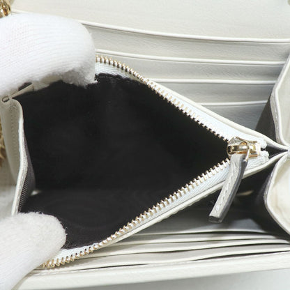 GUCCI グッチ インターロッキングG ブロンディミディアムチェーンウォレット ショルダーバッグ ホワイト 725219 訳アリ レディース【未使用】【買取品】