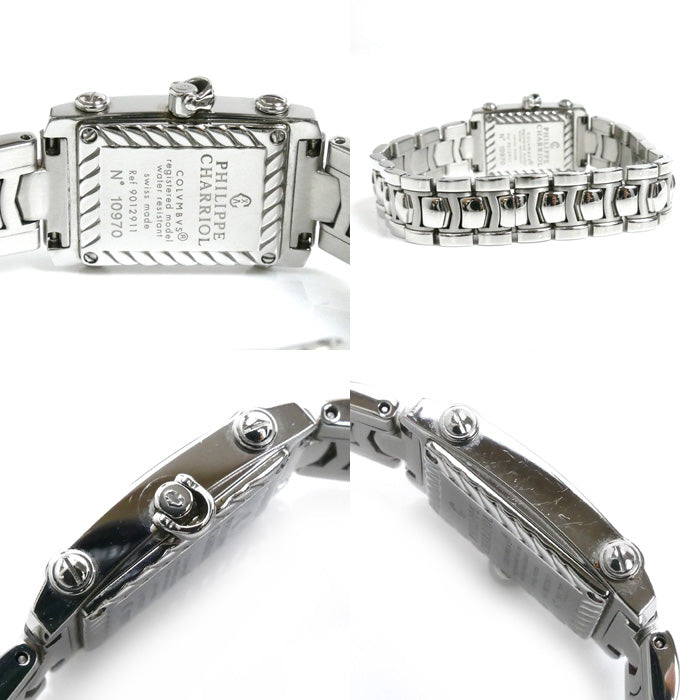 PHILIPPE CHARRIOL フィリップ・シャリオール コロンブス 腕時計 電池式 9012911 レディース【中古】