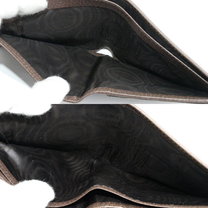 GUCCI グッチ オフィディア GG コインウォレット 二つ折り財布 ベージュ/エボニー 597609 96IWT 8745 メンズ【中古】