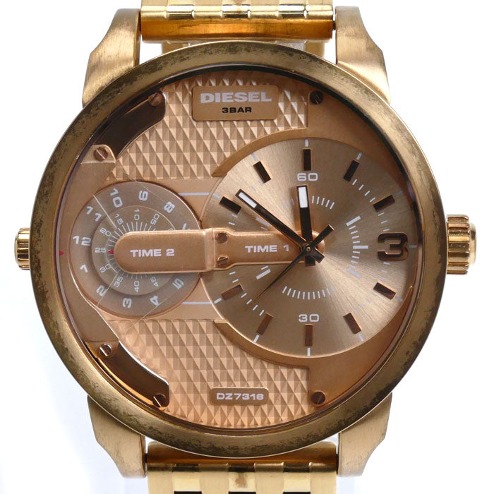 DIESEL ディーゼル ミニダディ 腕時計 電池式 DZ-7318 メンズ【中古】