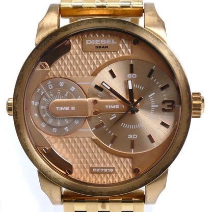 DIESEL ディーゼル ミニダディ 腕時計 電池式 DZ-7318 メンズ【中古】