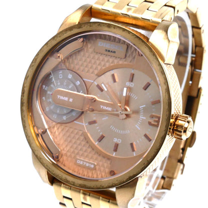 DIESEL ディーゼル ミニダディ 腕時計 電池式 DZ-7318 メンズ【中古】