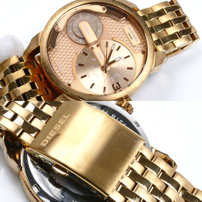 DIESEL ディーゼル ミニダディ 腕時計 電池式 DZ-7318 メンズ【中古】