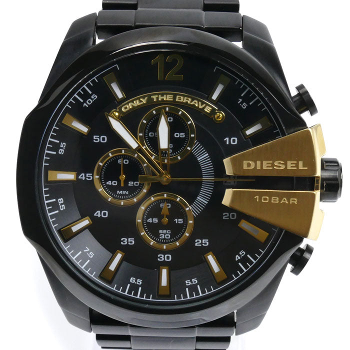 DIESEL ディーゼル メガチーフ 腕時計 電池式 DZ-4338 メンズ【中古】