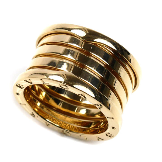 BVLGARI ブルガリ K18YG イエローゴールド B-ZERO1 5バンド 生誕20周年アニバーサリー リング・指輪 15号 56 12.9g レディース【中古】【美品】